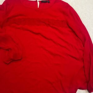 Apt. 9 Women's Red Top nwot